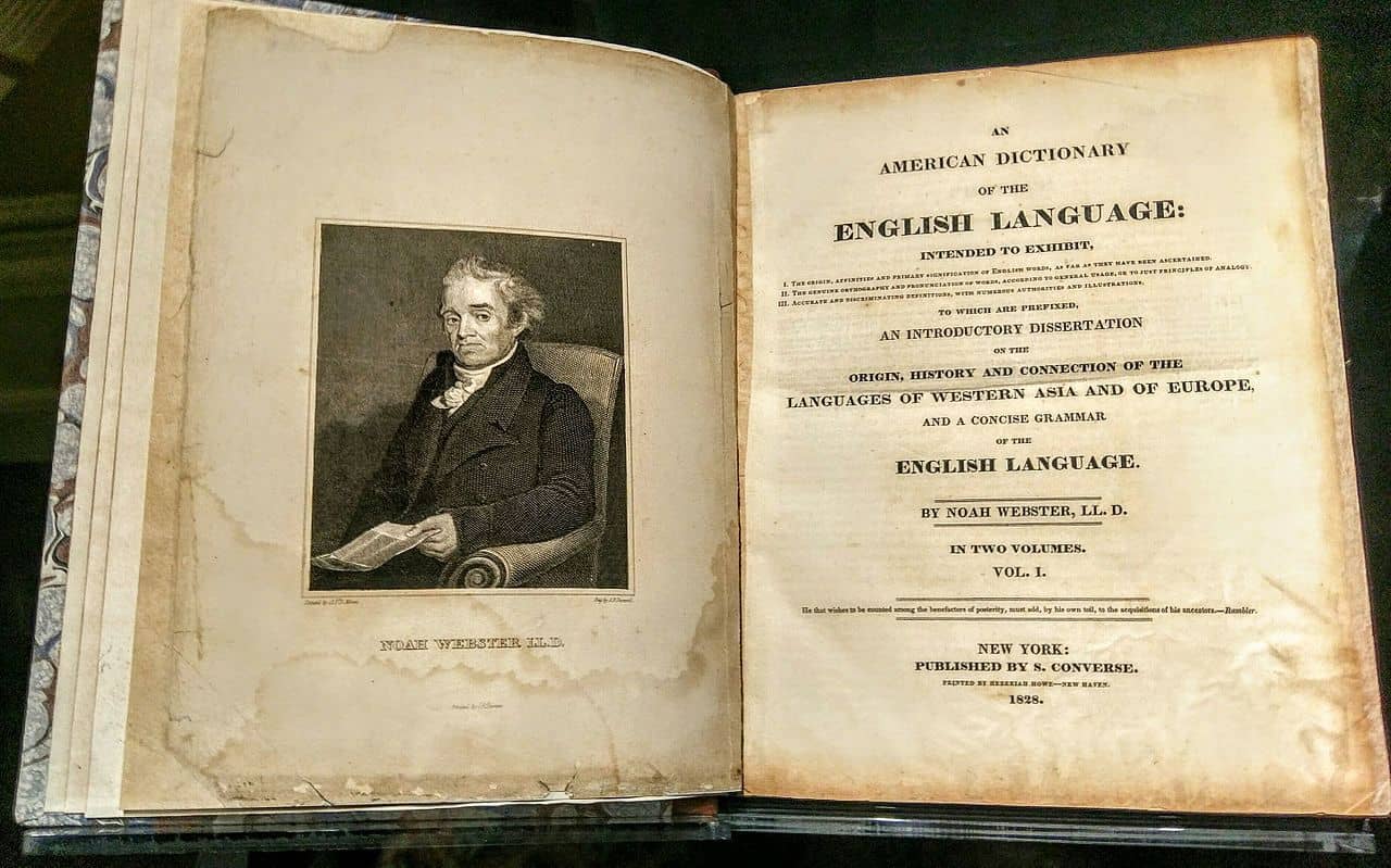 Noah Webster's 1828 American Dictionary