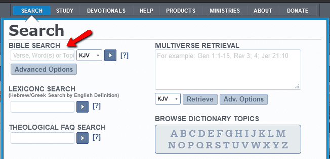 BLB - search for God