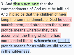 1 Nephi 17 thus we see example