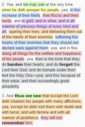 Helaman 12 list and conclusion