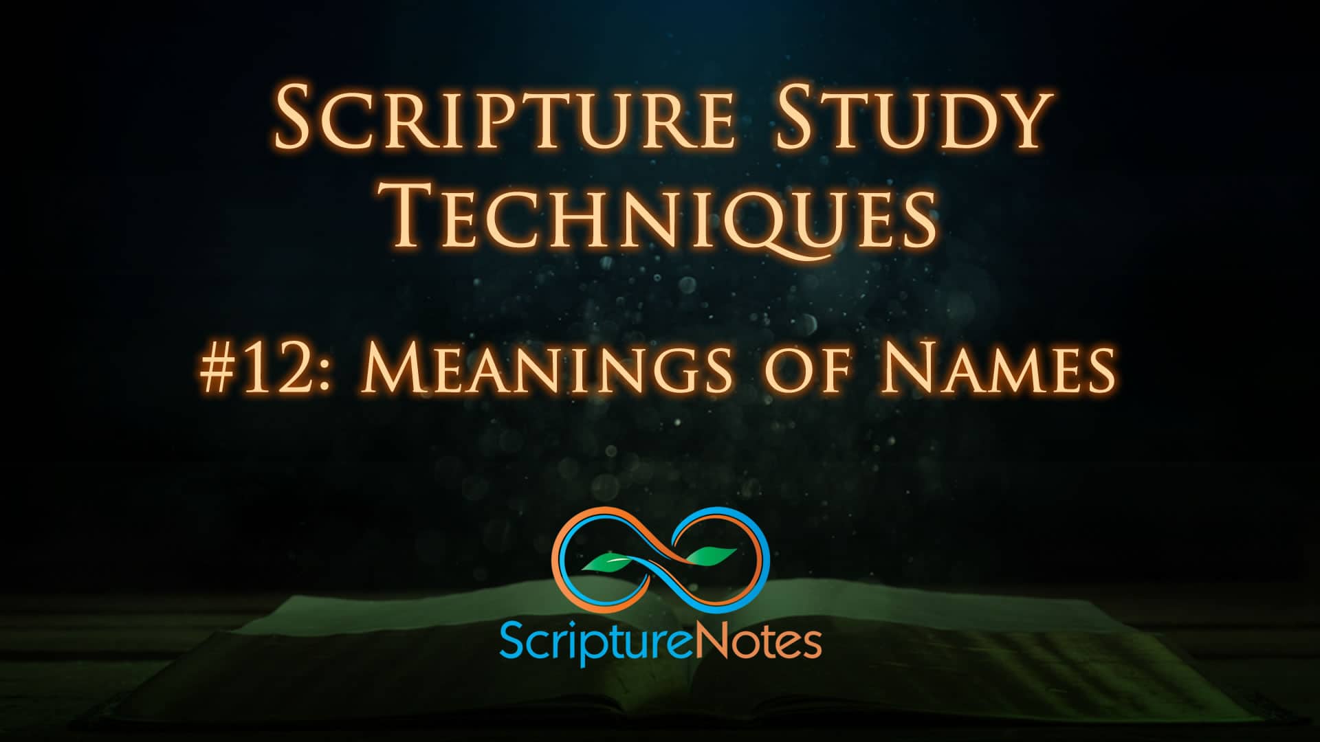Meaning of names in the scriptures