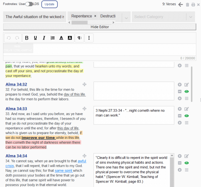 Collection note on awful fear