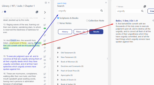 How to study the Book of Enoch example