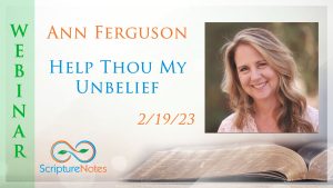 Ann Ferguson Help Thou My Unbelief