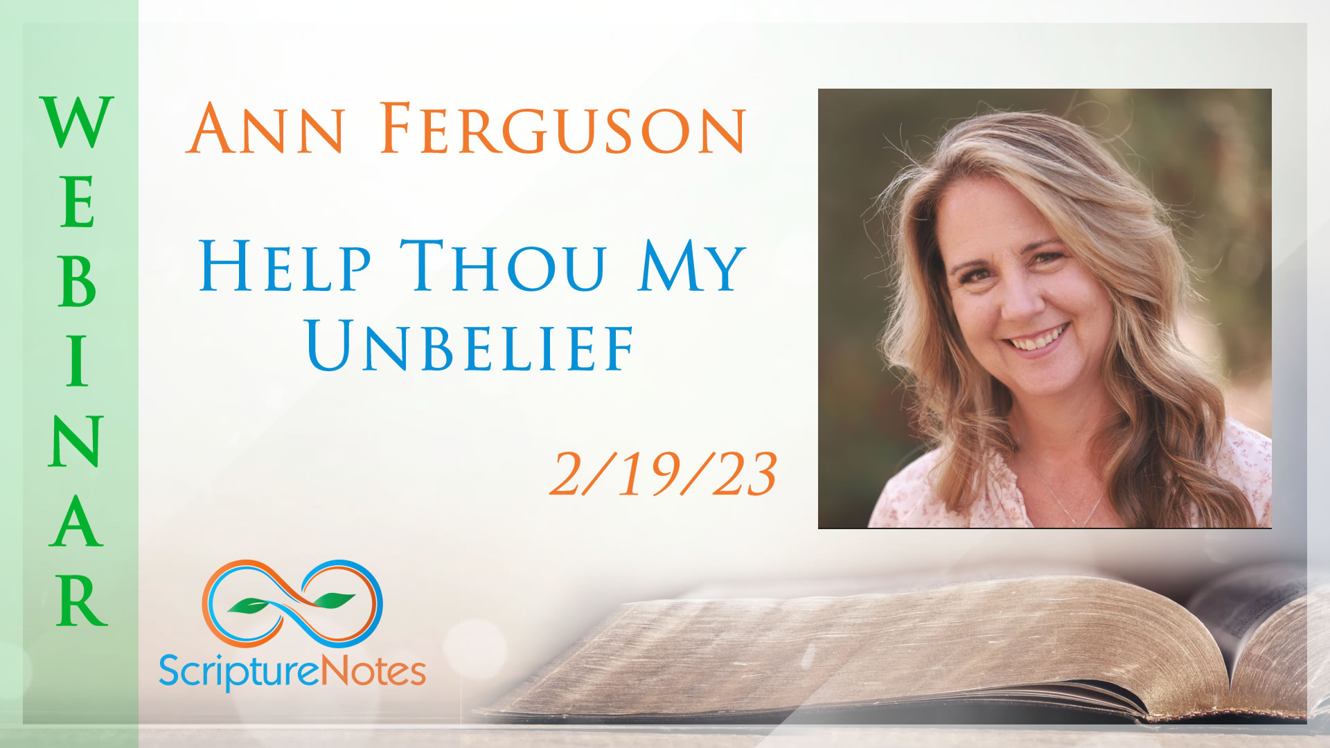 Ann Ferguson Help Thou My Unbelief