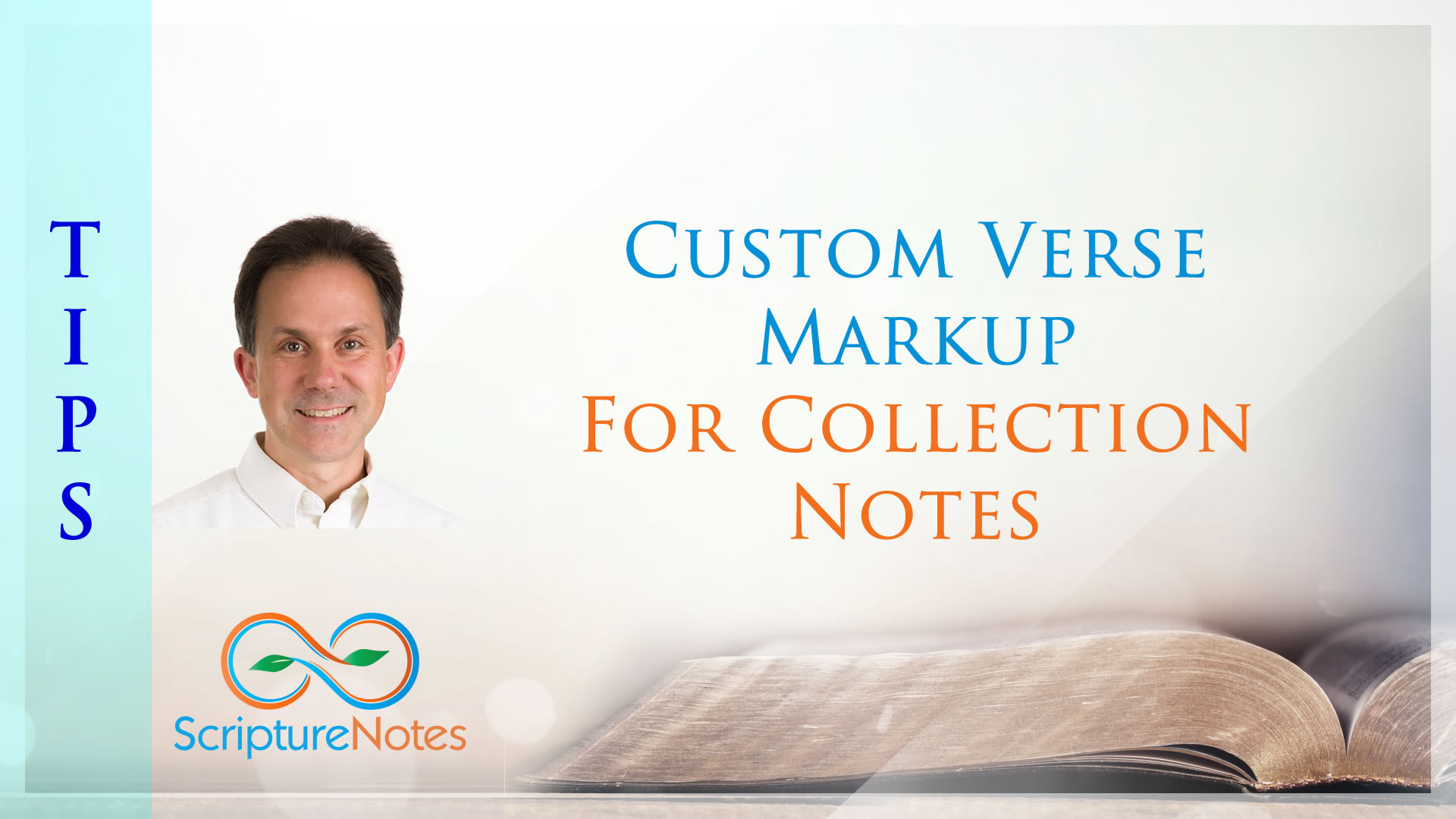 Custom Verse Markup for Collection Notes