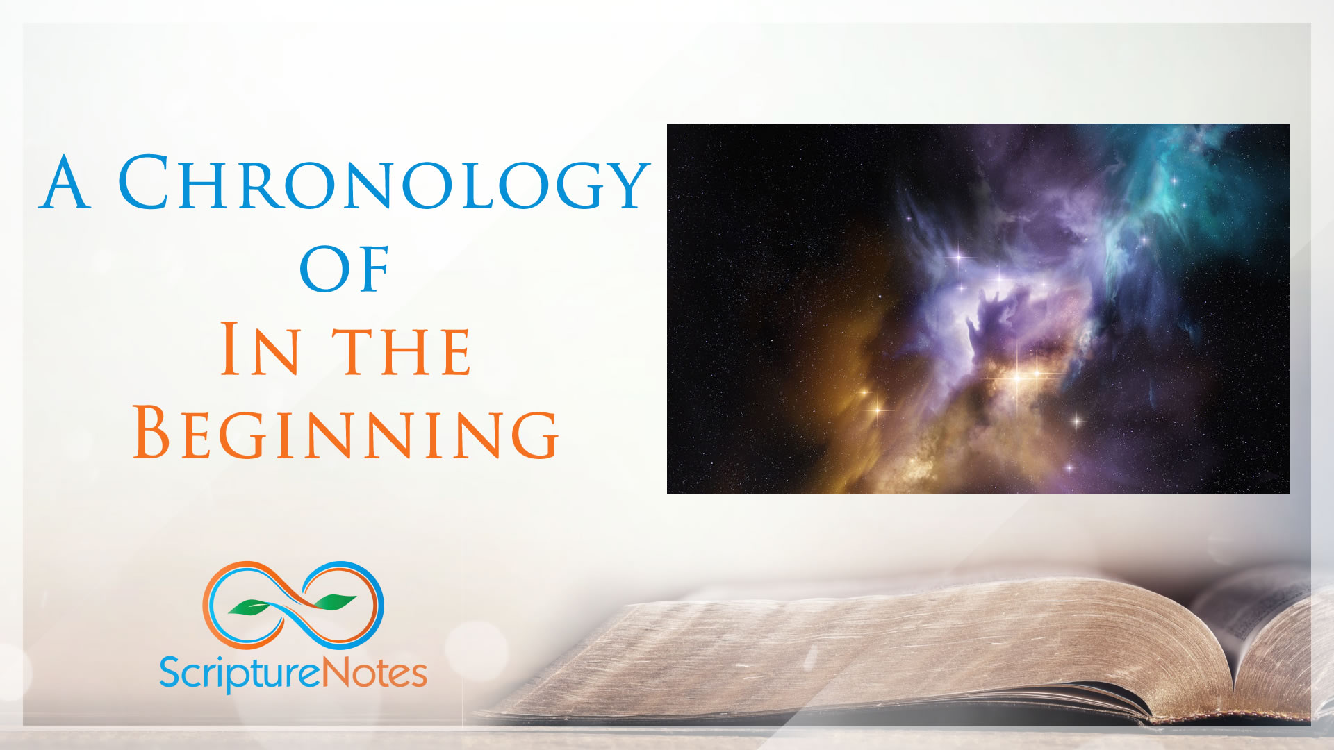 A Chronology of In the Beginning