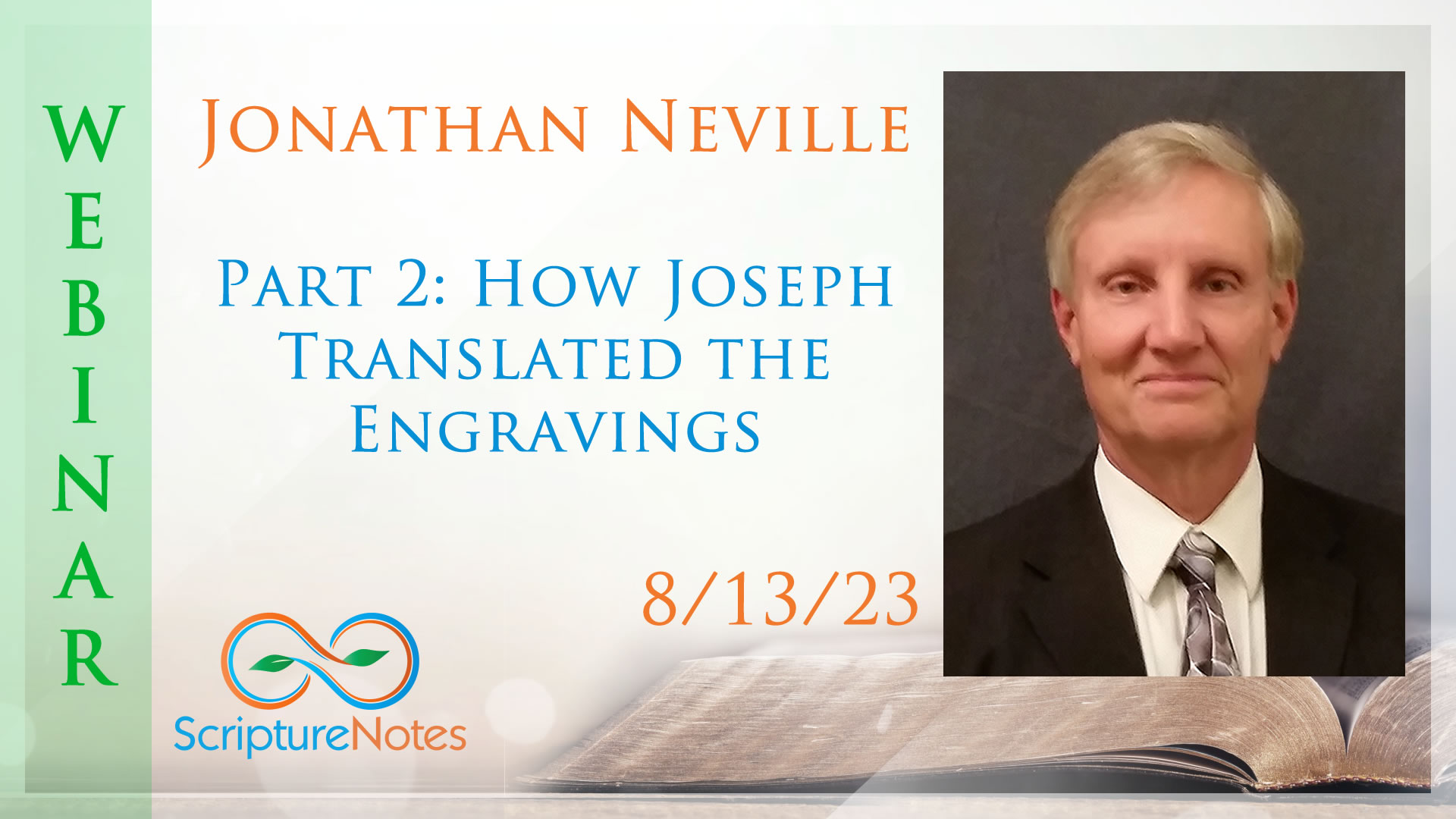 Jonathan Neville - How Joseph translated the engravings