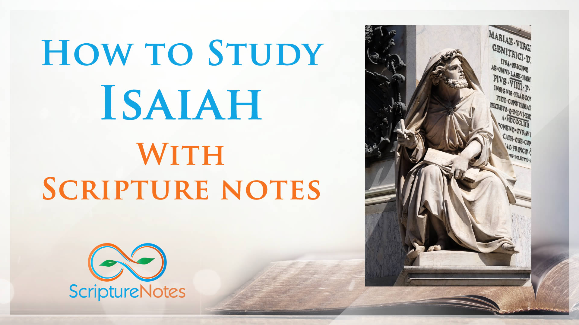 How to Study Isaiah with Scripture Notes