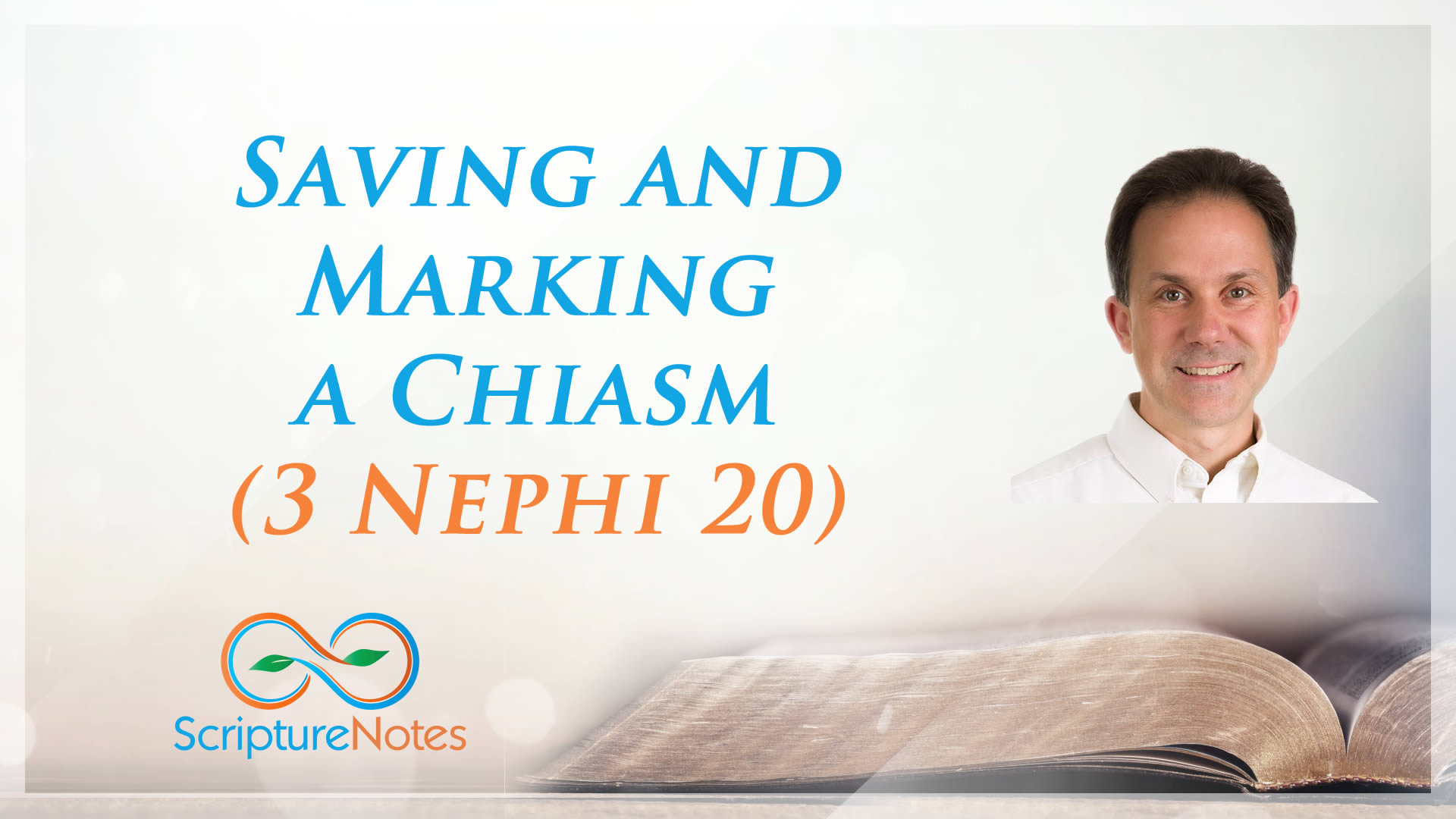 Saving and Marking a Chiasm